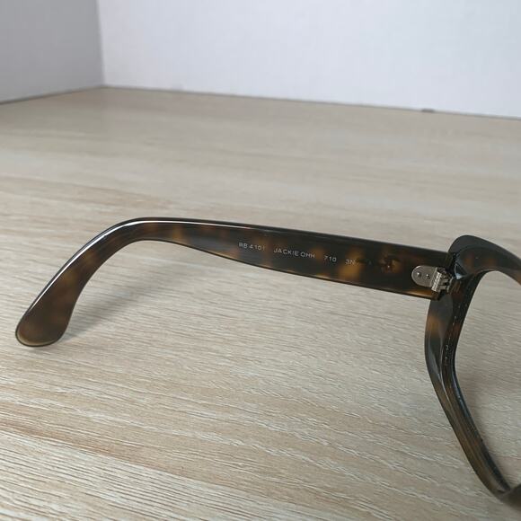 Ray-Ban JACKIE OHH RB4101 710 Cat Eye Tortoise Shell Italy FRAMES ONLY - Picture 5 of 8